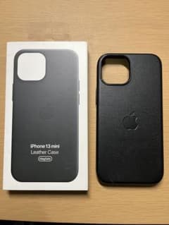 iPhone13 mini 純正レザーケース　MagSafe対応のサムネイル