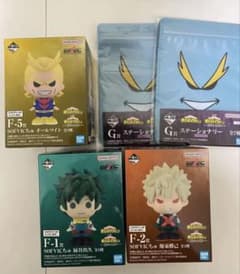 ヒロアカ一番くじF賞 SOFVICちゅ ソフビクちゅ 3種 - メルカリ