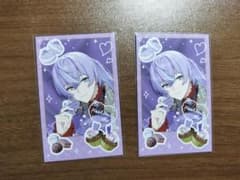 にじさんじ　星導ショウ ヴァレンタイン チェキ風カード 2枚セットのサムネイル