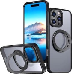 iPhone 13 Pro 용 케이스 360 ° 회전 링 MagSafe