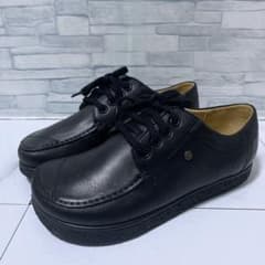 【極美品】◾️joya◾️コンフォートシューズ◾️RELAX◾️厚底◾️レザー◾️ブラック 極美品 jacoform ヤコフォーム コンフォートシューズ 革靴 黒 24.5