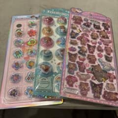 m*様 日焼けキティシール 3点セットのサムネイル