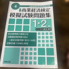 4年度版 商業経済検定模擬試験問題集 1・2級 ビジネス経済Bのサムネイル