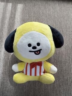 BT21のキャラクターぬいぐるみ（Jimin）