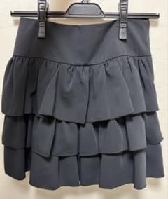 INGNI フリルミニスカパン ブラックのサムネイル