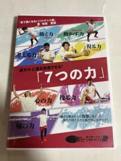 ソフトテニスDVD 「7つの力」のサムネイル