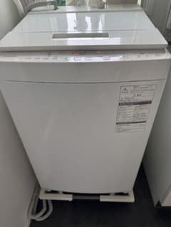 【送料込み】TOSHIBA 全自動洗濯機 8kg AW-80SWM ホワイト 送料込み】TOSHIBA 全自動洗濯機 8kg AW-80SWM ホワイト - メルカリ