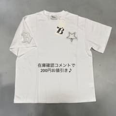 Bibiy. B. STAR TEE 半袖Tシャツ ホワイト - メルカリ