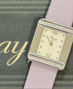 poiray ポアレ マ プルミエ 腕時計 ダイヤモンド 純正ベルト付き 