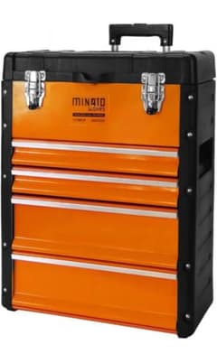 ツールチェスト 5段 キャリー付き TB-50T スリム型 (オレンジ)のサムネイル
