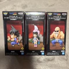ドラゴンボール ワールドコレクタブルフィギュア3種セット(孫悟空/チチ/亀仙人)のサムネイル