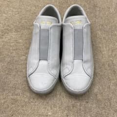 仲様専用CONVERSE レザースニーカー グレー 24cmのサムネイル