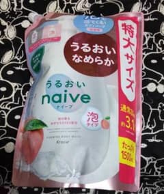 Kracie naive 泡で出てくるボディソープ 詰替用 1500mlのサムネイル