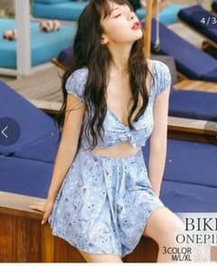 【よよ様専用】ワンピース水着　2点セット　Mサイズのサムネイル