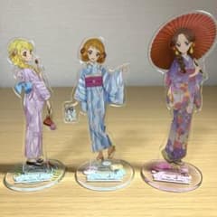 アイカツ 浴衣アクスタ いちご&あかり&みやび - メルカリ