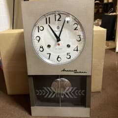 Magner(マグナー)社電磁式振り子時計　昭和30年代 National(現Panasonic)電磁式振り子時計 昭和30年代後半 2年間ま