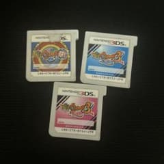 ニンテンドー3DS 妖怪ウォッチ 3本セットのサムネイル