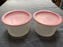 タッパーウエア　2個セットのサムネイル