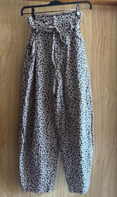 レオパード柄 ハイウエストパンツのサムネイル