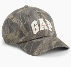 【新品】GAP ロゴキャップ ウッドランドカモフラージュ柄のサムネイル