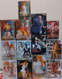 【計13個・未開封】ワンピース　プライズ　まとめ売り　ナミ　ロビン　など