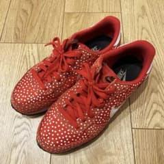 【NIKE GENECCO】美品　ナイキ　赤ドット柄 スニーカーのサムネイル