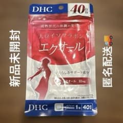 DHC エクオール40日分　新品　未開封のサムネイル