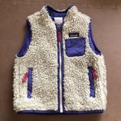 patagonia パタゴニア キッズ レトロx ボアベスト 2T ベビーのサムネイル