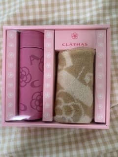 CLATHAS クレイサス ハンカチ 魔法瓶　セットのサムネイル