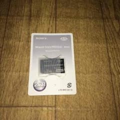 SONY Memory Stick PRO Duo 2GBのサムネイル