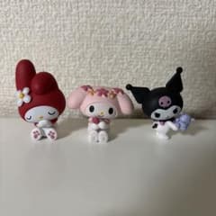マイメロ、クロミ、ガチャガチャ3つセットのサムネイル