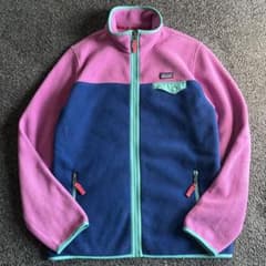 Patagonia 양털 재킷 신틸라 걸스 XXL 멀티 컬러