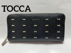 【のあ様専用】TOCCA★長財布 リボンスタッズのサムネイル