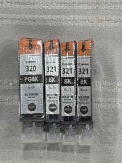 キャノン純正インクカートリッジ 320PGBK&321BKのサムネイル