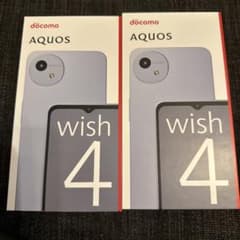 ◆新品2台◆AQUOS  wish4  SH-52E ブルーのサムネイル