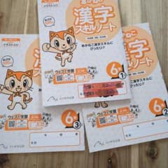 漢字スキルノート 6年生 1〜3学期のサムネイル