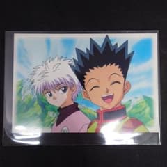 HUNTER×HUNTER ブロマイド ポストカード キルア ゴン No.006 - メルカリ