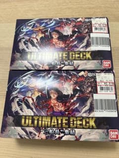 ワンピースカードゲーム ULTIMATE DECK 三船長集結2BOXのサムネイル