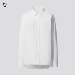 UNIQLO ＋J スーピマコットン オーバーサイズシャツ ホワイトMのサムネイル