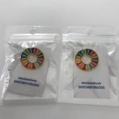あひる様専用　SDGS ピンバッジ　新品未使用　2個セットのサムネイル