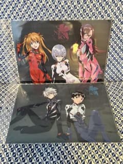 エヴァンゲリオンストア クリアファイルセット アスカ レイ カヲル