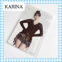aespa カリナ KARINA オンラインくじ クリアフォトカード トレカ