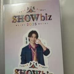 SHOWbiz 2025 ステッカー 檜山光成のサムネイル