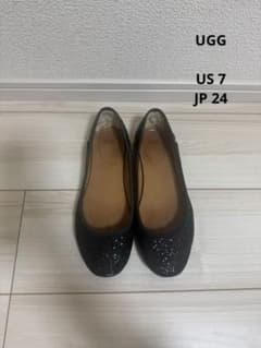 値下げ♡UGG グリッター　フラットシューズのサムネイル