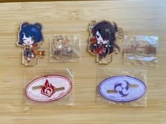 原神　香菱　北斗　アクスタ　スイパラ　スイーツパラダイスのサムネイル