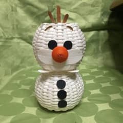 オラフ  エコクラフト  小物入れのサムネイル