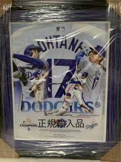 大谷翔平 ドジャース ワールドシリーズ優勝記念ポスター 実使用球