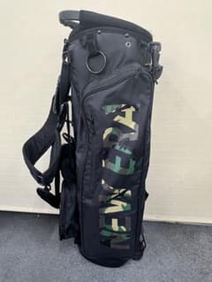 お*ん様 NEW ERA ゴルフバッグ ブラック 迷彩 - メルカリ