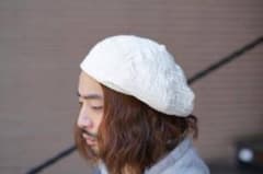 PC SASHIKO LINEN PREMIUM SOFT BERET - メルカリ