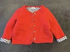 PETIT BATEAU キルティング カーディガン 18m 80cmのサムネイル